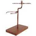 thumbnail image 4 of Wine Glass Holder, Rust Resistance Stable Structure Glass Drying Rack, Easy To Clean Wine Glass , For Homes Bars Bronze, 4 of 8