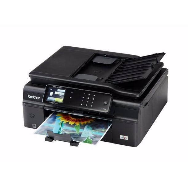 Brother MFCJ870DW Wireless Color Inkjet Printer with Scanner, Copier
