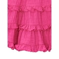thumbnail image 2 of Planet Gold Toddler & Girls Summer Sleeveless Tiered Dress with Tie Straps, Sizes 12M-18, 2 of 5