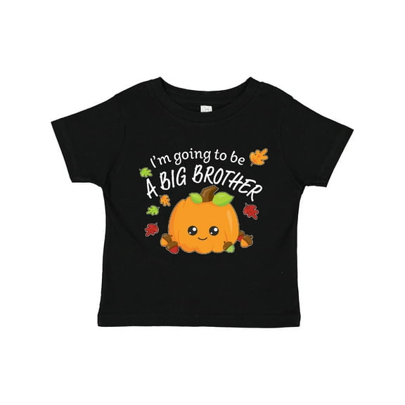 Inktastic I'm Going to Be a Big Brother Cute Halloween Pumpkin Boys Toddler T-Shirt
