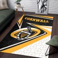 thumbnail image 3 of Cornwall Rugby Area Rug - Celtic Cornwall Rugby Ball, 3 of 7