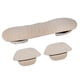 thumbnail image 4 of Asiento De Coche perfecl Cojín Antideslizante De Invierno Funda De Asiento Transpirable Suave Beige, 4 of 8
