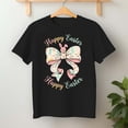 thumbnail image 2 of Coquette Easter Bow – T-Shirt, Hoodie & Sweatshirt – Easter Apparel – Spring Festivities, 2 of 6