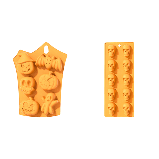 Molde Halloween Chocolate Antiadherente Hornear Fondant Herramienta (Tipo 1)