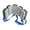 Gray, variant on EVA Adjustable Back Floatation Belt Kids Beginner Swimming Back Float Board Water Training Auxiliary Tool