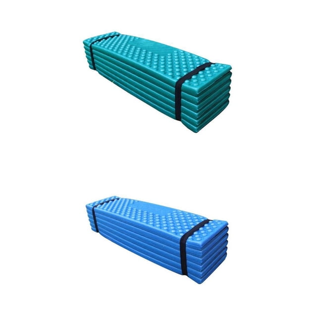 koolsoo 2Pieces Sleeping Cushion Camping Mat Seat Mat Portable Moistureproof Outdoor