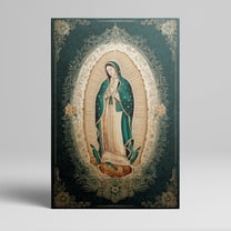 1pc Virgin of Guadalupe Framed Canvas Wall Art, Intricate and Ornate Decor room hanging Wall Picture Decor for Home Gifts, living room, bathroom, bedroom, kitchen wall art decor canvas wall art