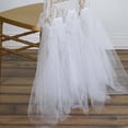 thumbnail image 3 of Efavormart 20 PCS White Lace and Tulle Chair Tutu Cover Skirt, Wedding Event Chair Decor, 3 of 9