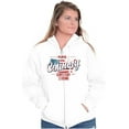 thumbnail image 4 of Pure Country Religious American Flag Zip Up Hoodie Men's Women's Brisco Brands X, 4 of 6