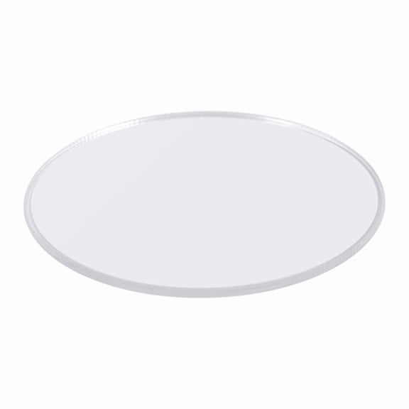 Transparent 3mm thick Mirror Acrylic round Disc Diameter:85mm