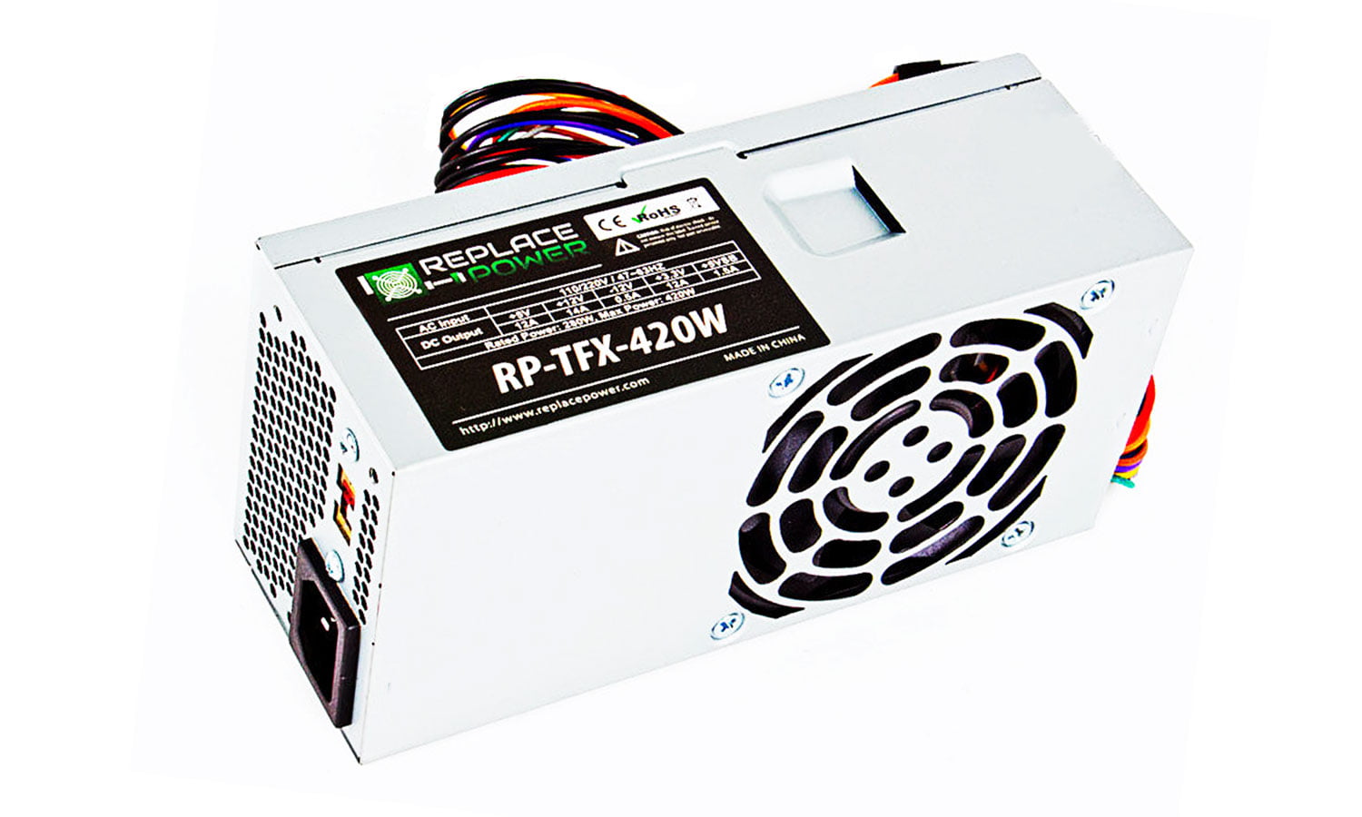 Replacement Power Supply for Dell SFFCN-0YX301 XW602 XW604 XW605 XW784 420w 