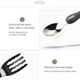 thumbnail image 2 of Mistaha 2Pcs Kids Travel Carry Set Children Portable Tableware Toddler Utensils Kids Spoon & Fork Set with Travel Case, 2 of 8
