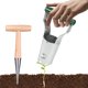 thumbnail image 4 of Terrator Bulbo Herramienta Jardín Manitero Tubo Plántido Flower Bulter Con Marcador Ergonómico Cavador Agujeros para Plantar Plántulas, 4 of 9