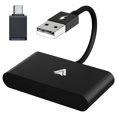 thumbnail image 3 of Adaptador inalámbrico para Android Auto Pluokvzr compatible con sistemas Android 11 y superiores, dispositivo USB portátil para automóvil, conversión profesional de cableado a inalámbrico, 3 of 8