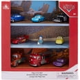 thumbnail image 2 of Disney / Pixar Cars Lightning McQueen, Tow Mater, Sally, Ramone, Red, Sheriff, Doc, Luigi & Guido 9-Piece PVC Figure Deluxe Play Set, 2 of 2