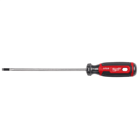 Milwaukee Tool 3/16" Cabinet 6" Cushion Grip Screwdriver (USA)