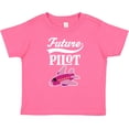 thumbnail image 3 of Inktastic Future Pilot Girls Airplane Career Girls Baby T-Shirt, 3 of 5
