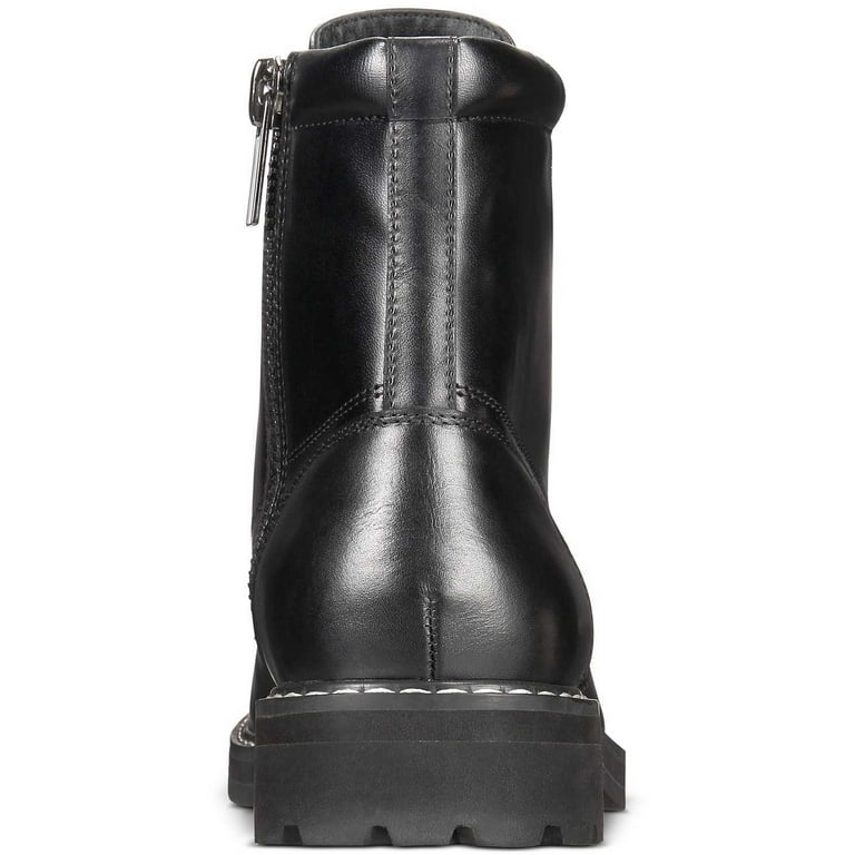 INC International Concepts Men's Ivan Lace-up Boots, Black, Size 12 