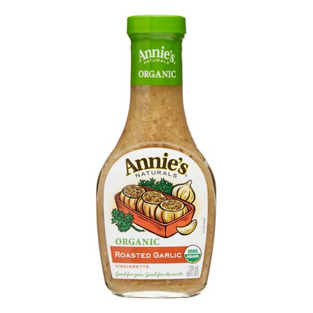 Annie's Naturals Organic Dressing Roasted Garlic Vinaigrette 8 Fl Oz