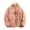 Pink, variant on Aueoeo Men's Winter Warm Quilted Jacket Thicken Lined Fleece Zip Up Stand Collar Jackets Big&Tall Outwear Puffy Coat With Pockets Pink X-Large
