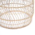 Anqidi 14" Bamboo Pendant Light Rattan Hollow Hanging Lamp Vintage Hand