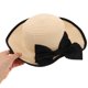 thumbnail image 5 of unbranded Sombrero Beige Para Mujer Con Ancha Y Moño Plegable Para Protección Solar En Exteriores, 5 of 6