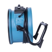 XPOWER 1/4 HP 2100 CFM Variable Speed Sealed Motor Ventilation Axial Air Mover - Blue