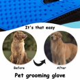thumbnail image 3 of Guante de aseo para mascotas, cepillo para quitar el pelo de gato, peine de perro para gatos, baño, masaje limpio, cepillo removedor de pelo para animales, 3 of 4