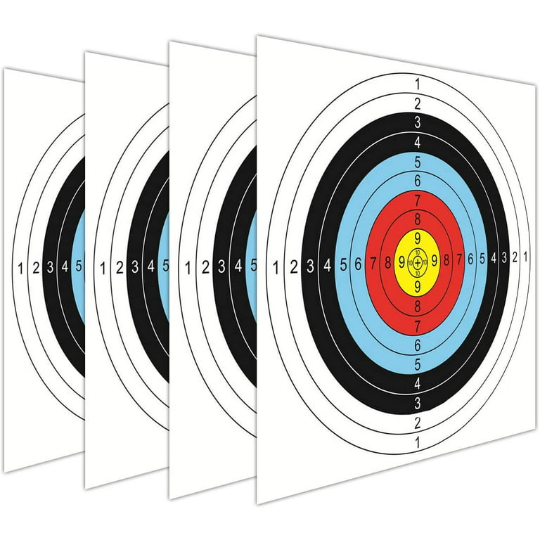 7 inch Shooting Targets, 30 & 60 & 100 Adhesive Shooting Targets