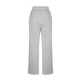 thumbnail image 4 of Aloohaidyvio 3 Pack Women's Straight Leg Sweatpants 2024 Drawstring Baggy Sweatpants High Waisted Casual Trousers Jogger Pant, 4 of 5