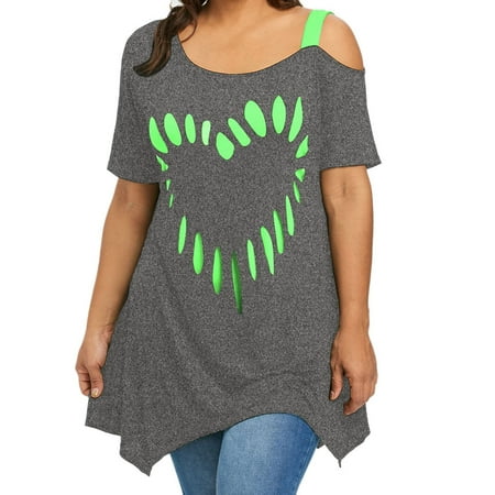 

Vedolay Corset Tops For Women Women s 2023 Summer Casual T-Shirt V-Neck/Scoop Tunic Tops for Leggings Loose Blouse Shirt Gray XXL