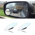 thumbnail image 2 of LAICAIW Car Blind Spot Mirror, 2" Round HD Glass Frameless Convex Rear View Mirror with wide angle Adjustable Stick for Cars SUV and Trucks, Pack of 2 (Round), 2 of 6