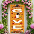 thumbnail image 6 of Decorative Design Happy Thanksgiving Banner Autumn Leaves Turkey Dinner for Thanksgiving Dinner Family Gathering Harvest Festival, 6 of 9