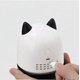 thumbnail image 4 of Aspirador de escritorio, aspirador USB portátil, limpiador de polvo de escritorio, barredor de migas, mini aspirador de mesa de dibujos animados (gato, blanco), 4 of 5