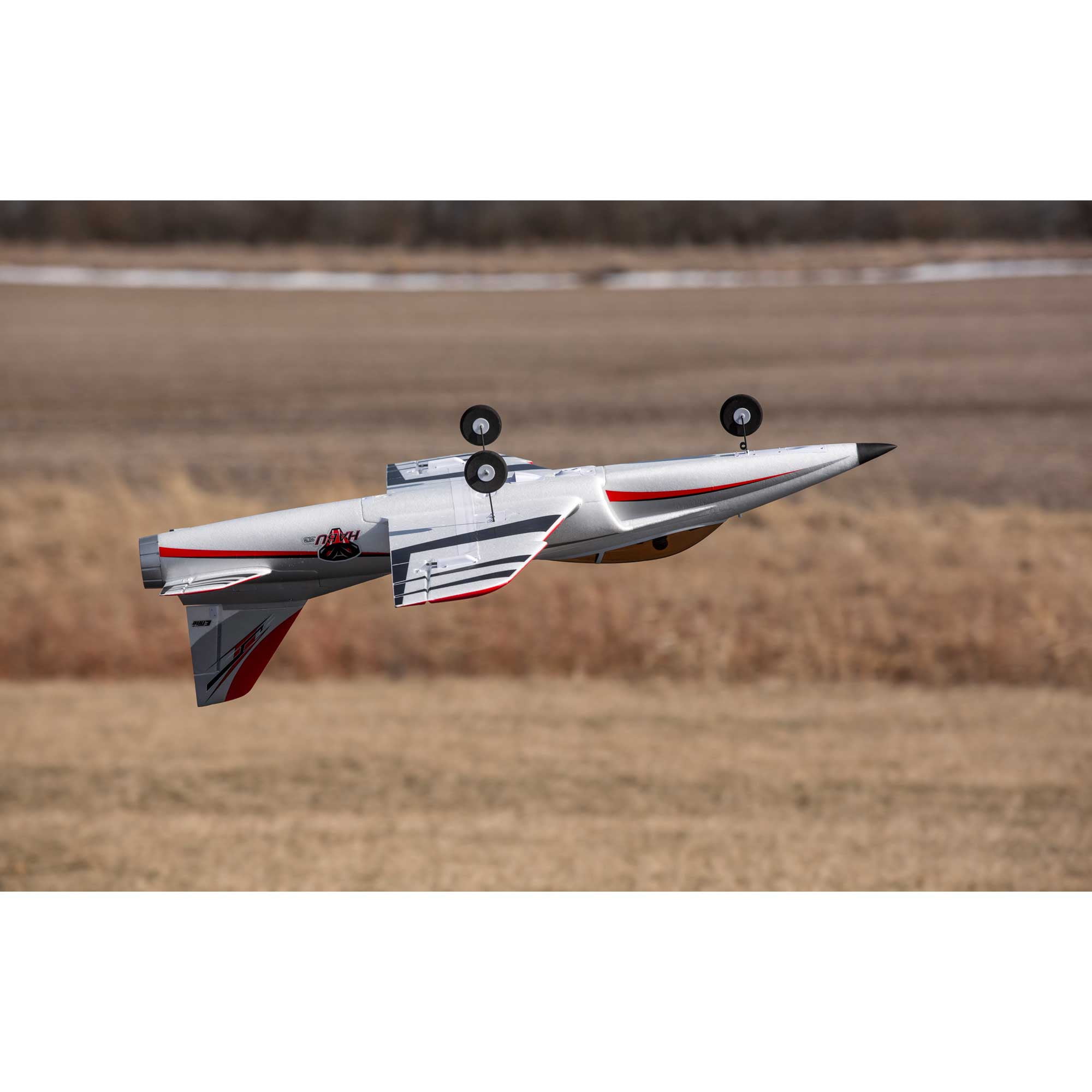 E-flite RC Airplane Habu STS 70mm EDF Jet RTF Basic Battery and Charger Not Included Smart Trainer with SAFE EFL015001 Airplanes RTF Trainers