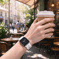 thumbnail image 4 of LEHOZIHEQ Silicone Watch Band, with Metal Buckle, Replacement Wrist Strap 3 41mm, Soft Comfortable Watch Accessory for Smart Watch Daily Use, 4 of 8