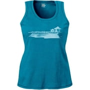 Just My Size-Women's Plus-Size Print Round Neck Tank Top