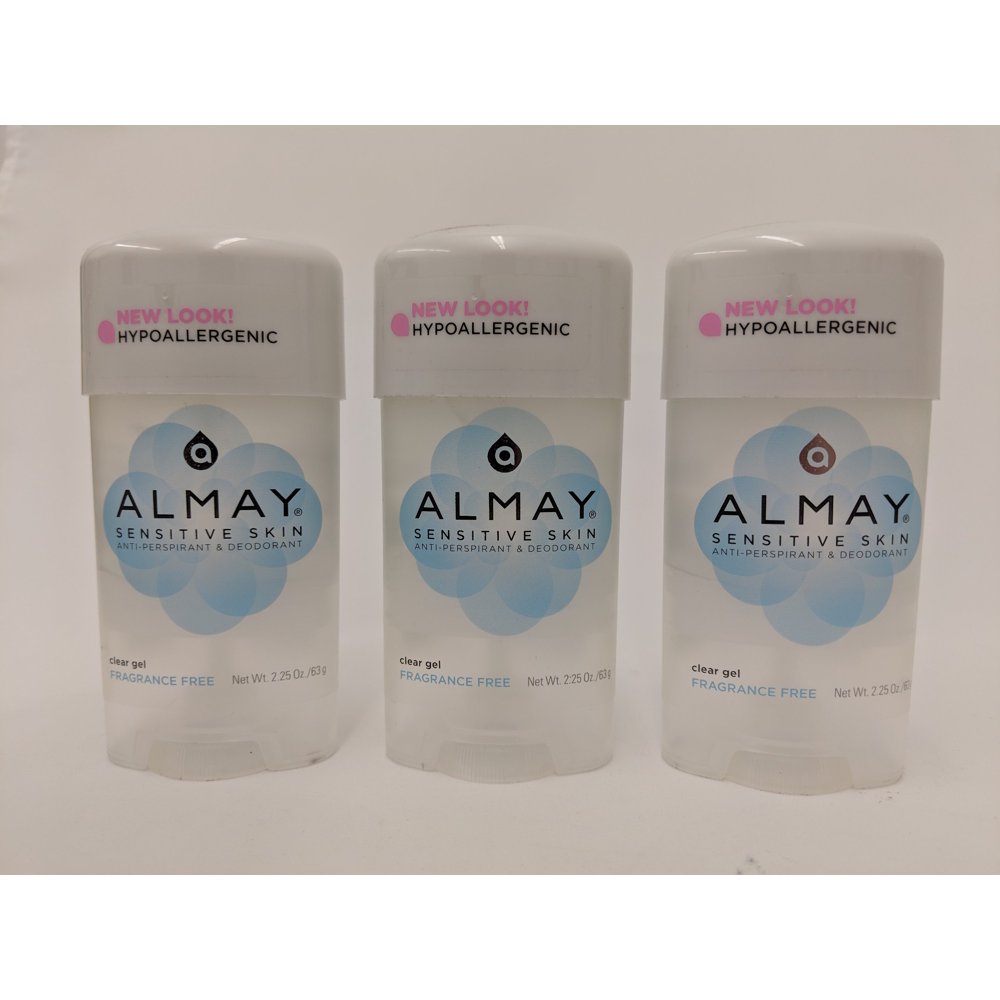 Almay Hypoallergenic Clear Gel Fragrance Free Deodorant AntiPerspirant