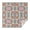 Pioneer Flower Floral-1, variant on Pioneer Flower Floral Print Pattern Square Tablecloth, Waterproof Wipeable Spillproof Washable Table Cover for Home Kitchen Party Decor, 42"x42"