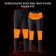 thumbnail image 4 of Gibobby pantalones Pantalones calefactables para mujer con diseño de luces, pantalones calefactores cálidos sin batería incluida（Negro， XXXXL), 4 of 5
