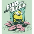 thumbnail image 2 of Girl's Minions: The Rise of Gru Stuart Find Your Inner Minion  Graphic Tee Mint Small, 2 of 4