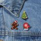 thumbnail image 3 of Juego de alfileres de broche de Anime, insignias para mujeres, hombres, ropa, fiesta de Navidad, graduación Árbol 1 Jinwen Dibujos animados Broche Pins, 3 of 7