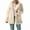 Khaki, variant on Lindreshi Winter Jackets Women Women's Fashion Winter Solid Color Long Sleeve Plush Cardigan Jacket Tops