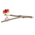 thumbnail image 2 of Stand Pole Standing Frame Fork Perch Wood Fork Stand Perch, Bird Perch, Animals Birds For Pets Parrots Cuttlebone, 2 of 8