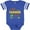 Football Blue and White, variant on Inktastic Little Farmer Girl Girls Baby Bodysuit
