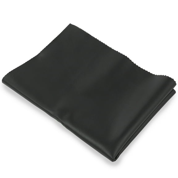 PIT66 Vinyl Motorcycle ATV Scooter Seat Cover Fabric Matte Black - 24" x 36"