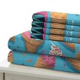 thumbnail image 5 of 3D Ice Cream Printed Comforter Cover Set Children Adult Unique Design Bedding Set Bedroom Decor,Twin (68"x86"), 5 of 5