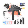 thumbnail image 2 of Pistola Hidrogel Nailon Rifle Eléctrica Lab.G Negro, 2 of 5