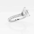 thumbnail image 2 of Ariana Jewel 1.7 Ct Pear Cut Solitaire Engagement Wedding Ring for Women - Stunning Lab-Created Simulated Diamond with Accent Stones - 14K White Gold Plated - Perfect Gift for Birthday - Diamond Ring, 2 of 2