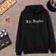 thumbnail image 3 of Sudadera Con Gorro Los Angeles La California Streetwear Moda, 3 of 4